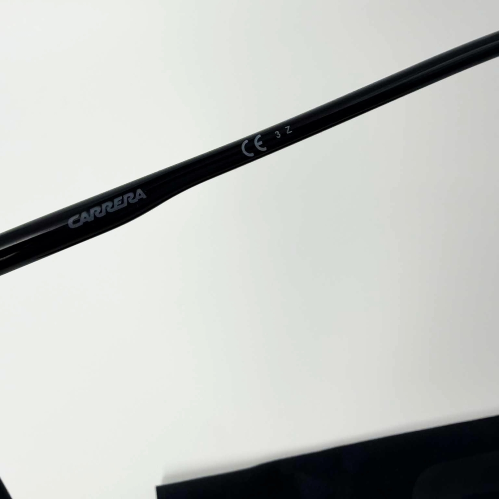 🕶️ Carrera Signature | Black Square Flat-Top Sunglasses - NEW - Picture 6 of 7
